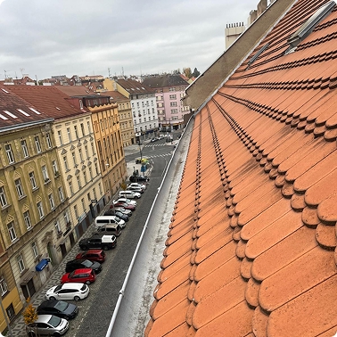 Čištění žlabu